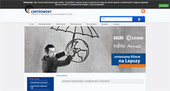 Desktop Screenshot of centrowent.pl